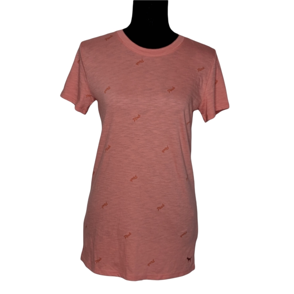 Pink Victoria Secret T-Shirt Lon Sleeve Sz XS New WT